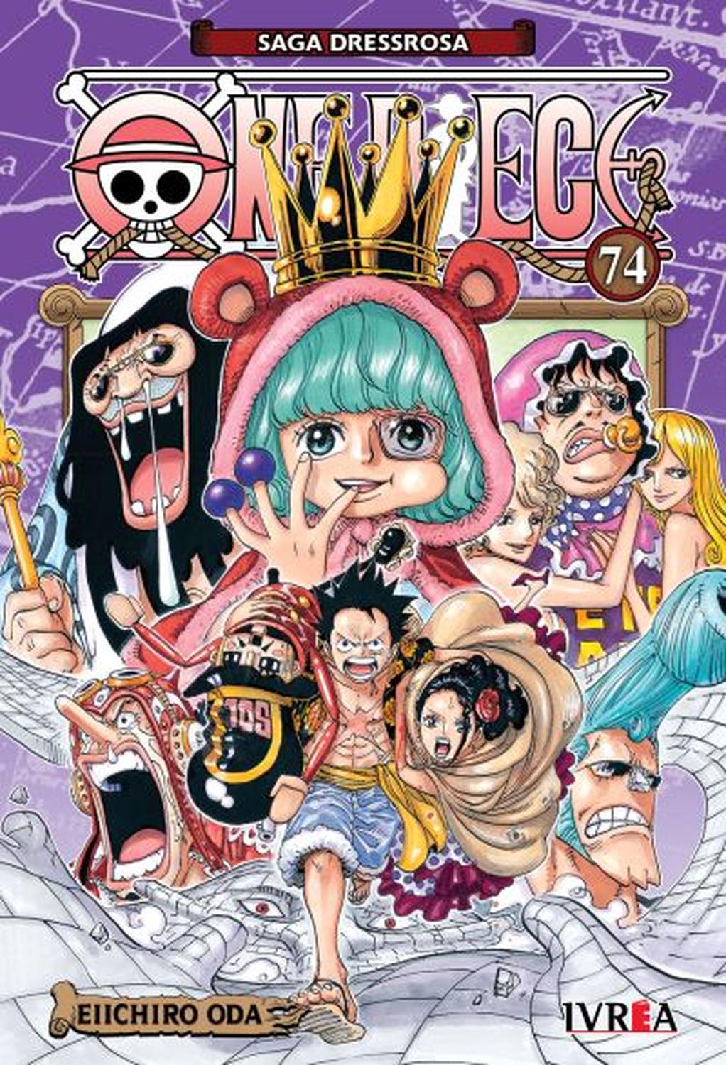 MANGA ONE PIECE 74 EIICHIRO ODA - IVREA ARGENTINA - 1