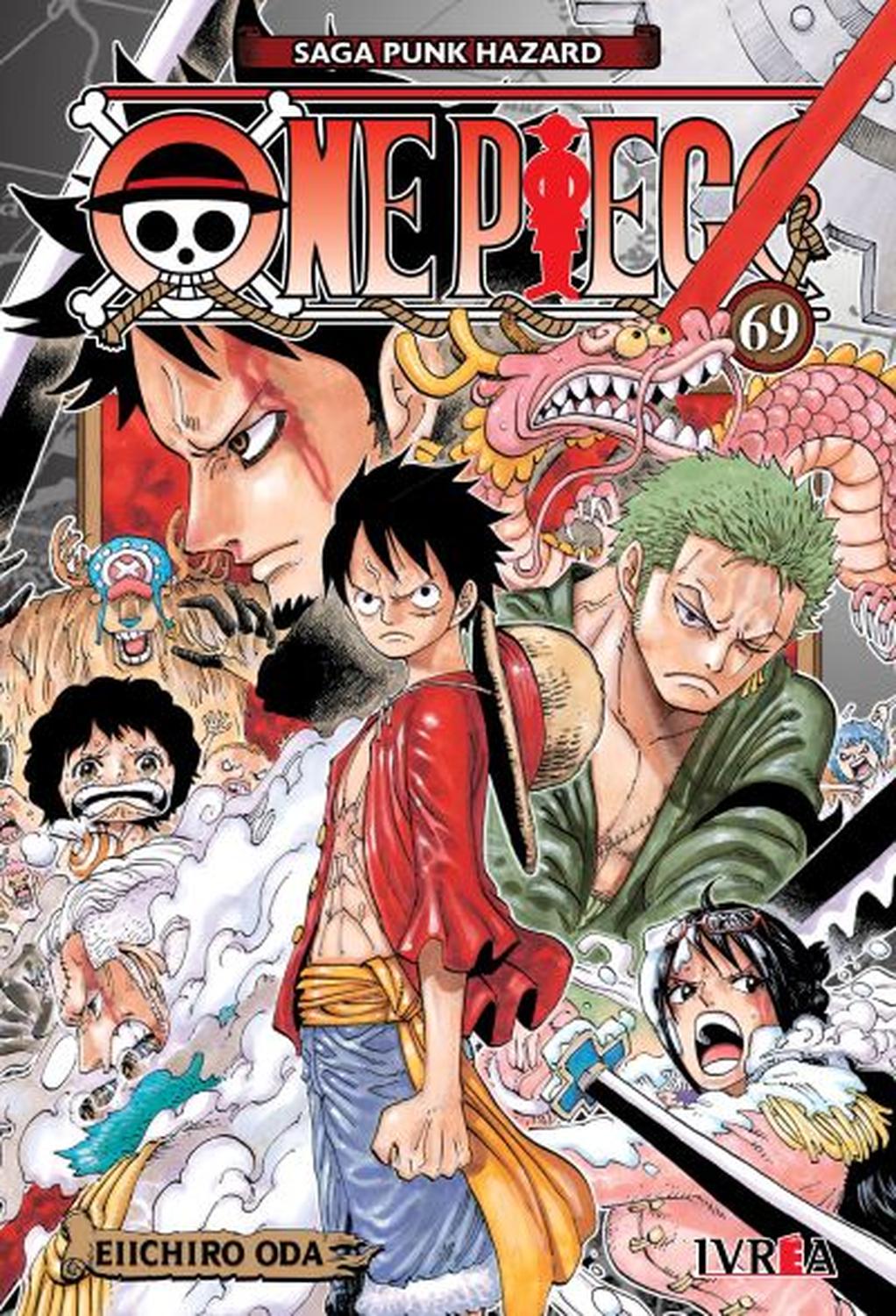MANGA ONE PIECE 69 EIICHIRO ODA - IVREA ARGENTINA - 1