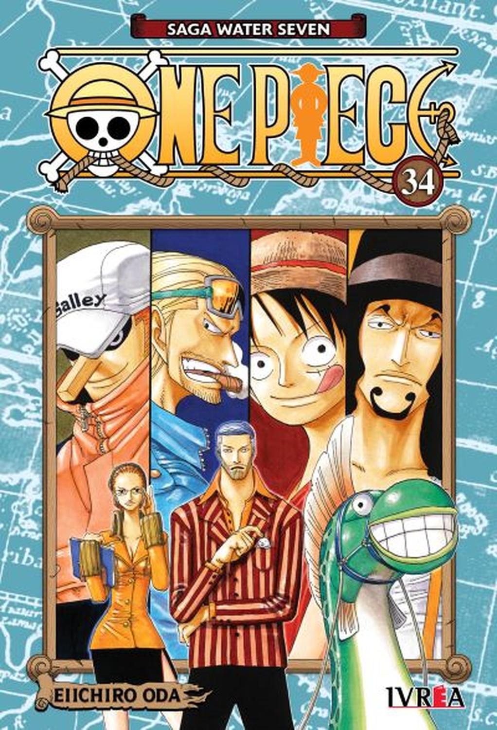 MANGA ONE PIECE 34 IVREA ARGENTINA - 1