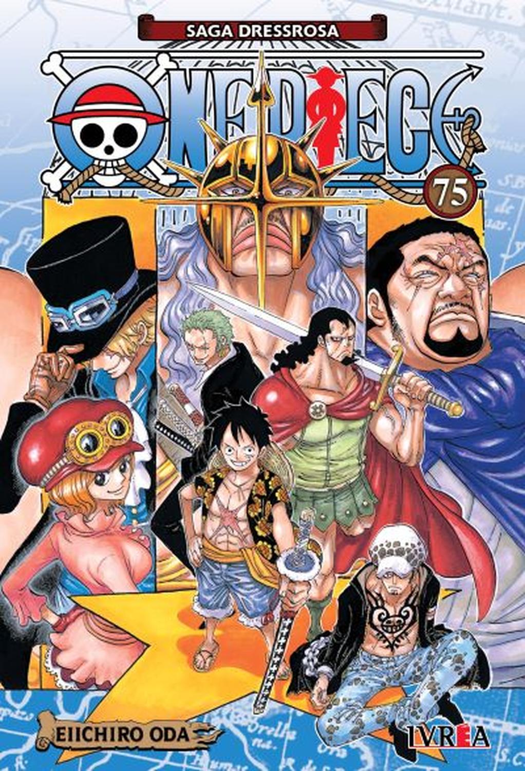 MANGA ONE PIECE 75 EIICHIRO ODA - IVREA ARGENTINA - 1
