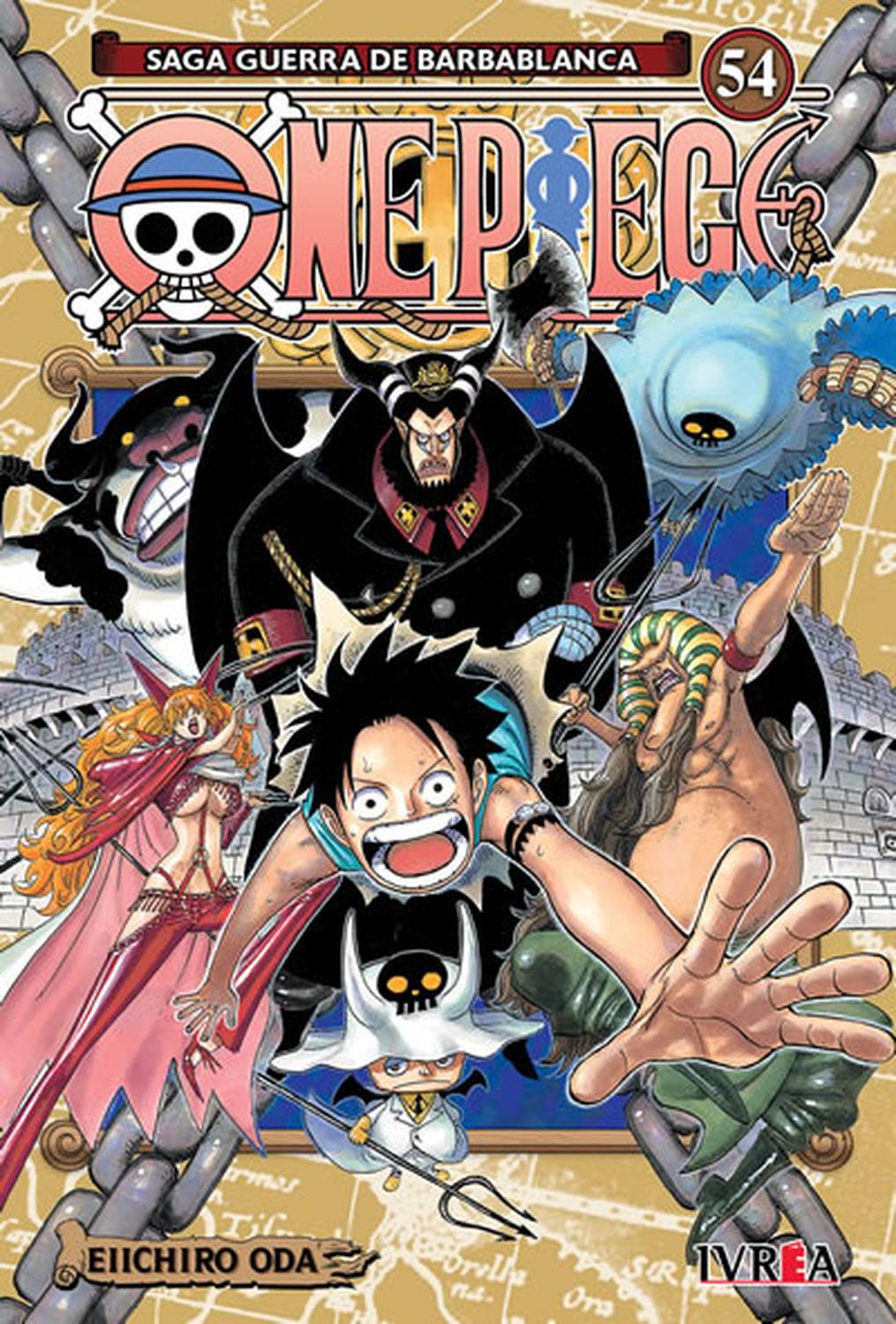 MANGA ONE PIECE 54 EIICHIRO ODA - IVREA ARGENTINA - 1