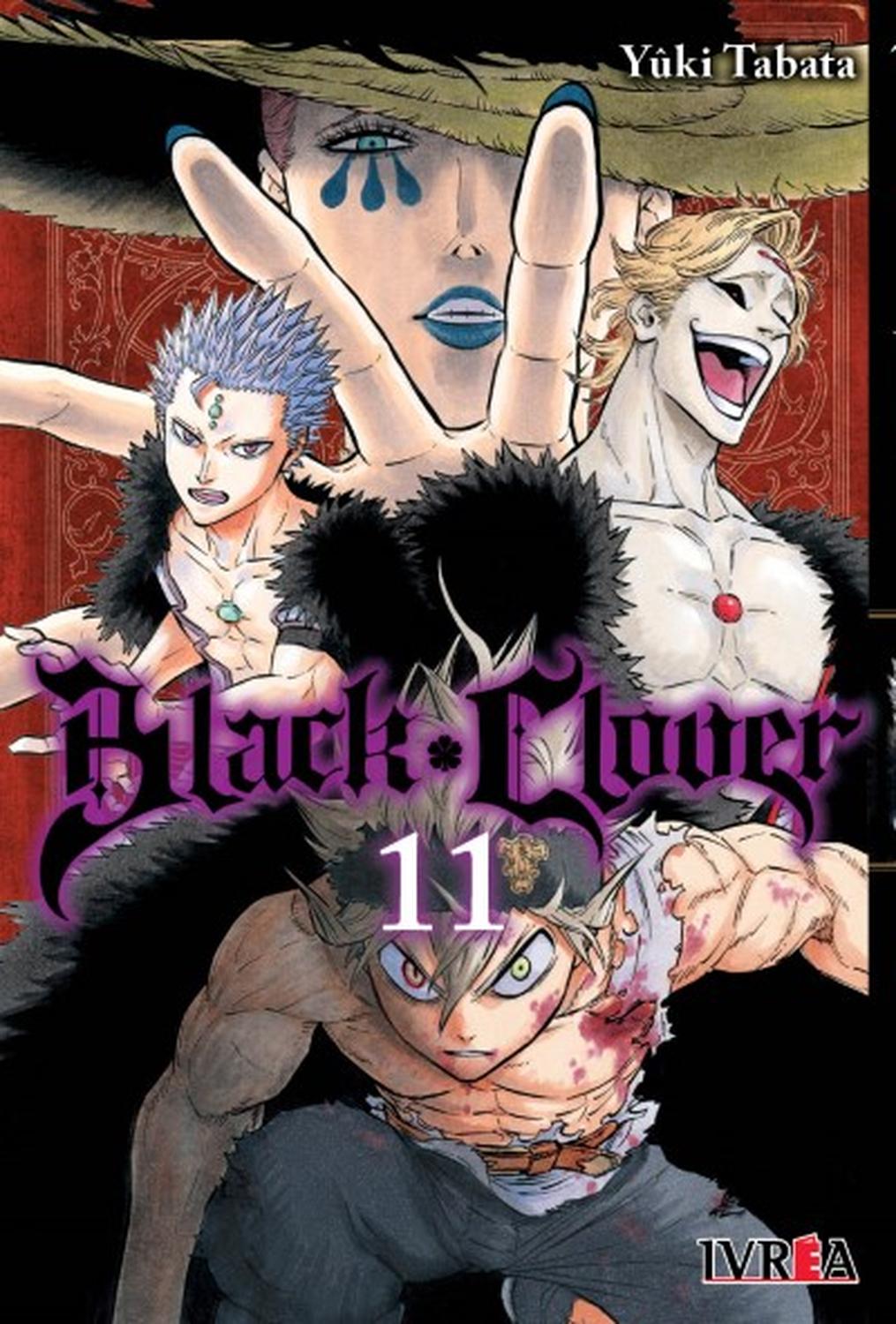 MANGA BLACK CLOVER 11 YUKI TABATA - IVREA ARGENTINA - 1