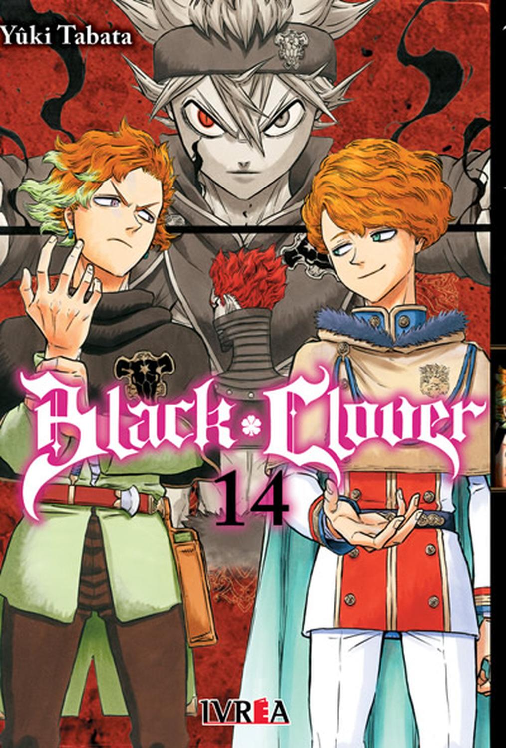 MANGA BLACK CLOVER 14 YUKI TABATA - IVREA ARGENTINA - 1