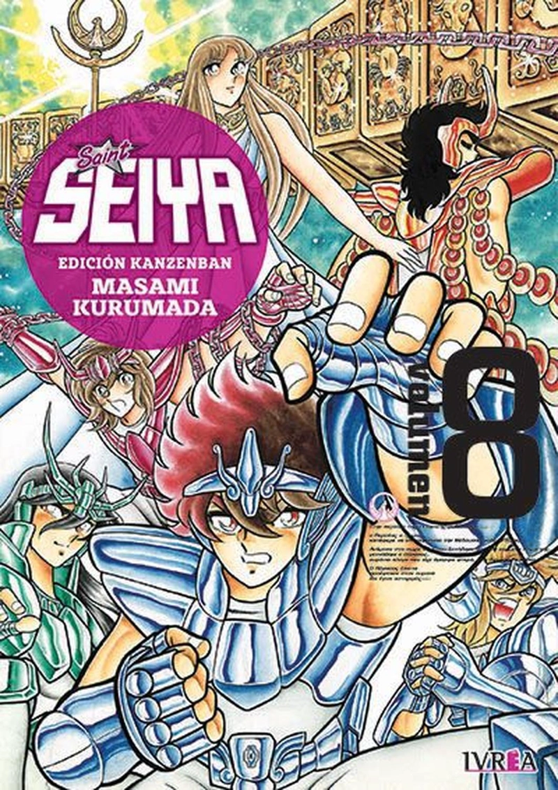MANGA SAINT SEIYA ED. KANZENBAN 08 MASAMI KURUMADA - IVREA ARGENTINA - 1