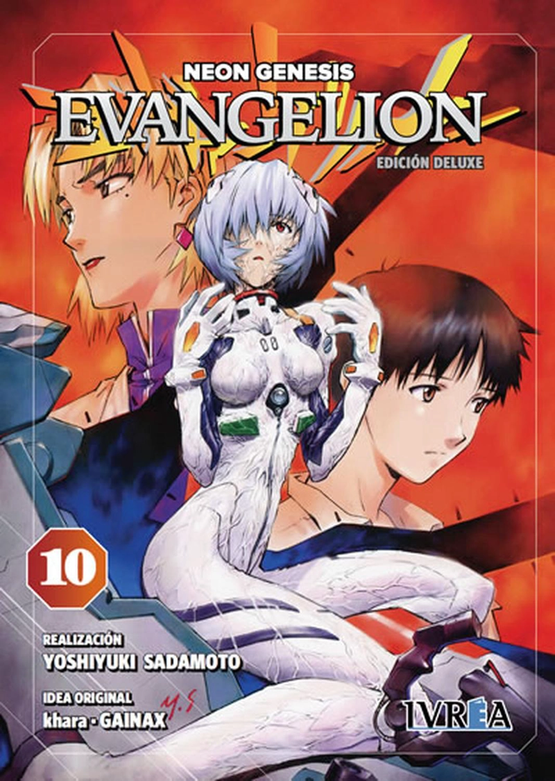 MANGA EVANGELION ED. DELUXE 10 YOSHIYUKI SADAMOTO - IVREA ARGENTINA - 1