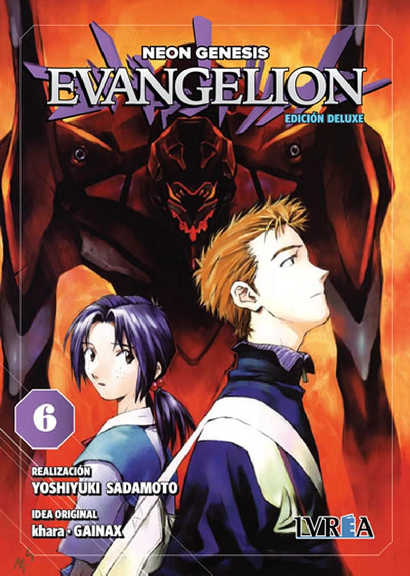 MANGA EVANGELION ED. DELUXE 06 IVREA ARGENTINA