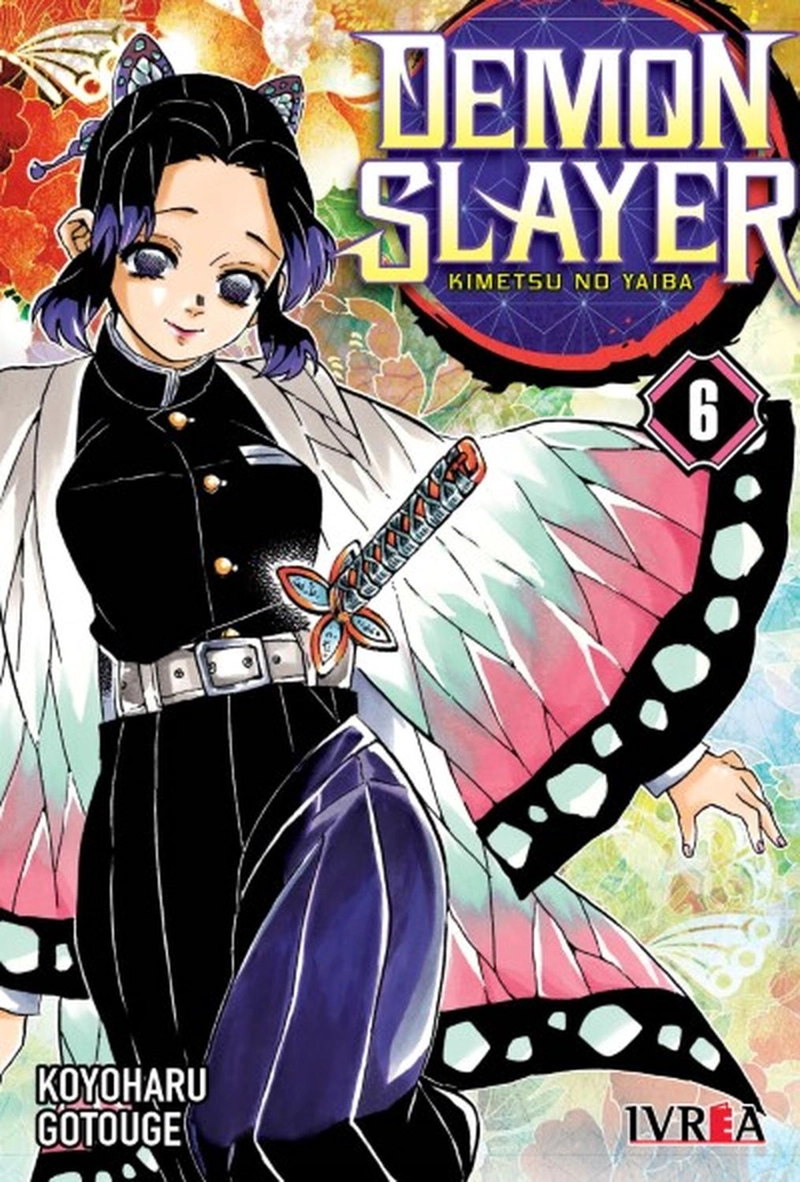 MANGA DEMON SLAYER: KIMETSU NO YAIBA 06 KOYOHARU GOTOUGE - IVREA ARGENTINA - 1