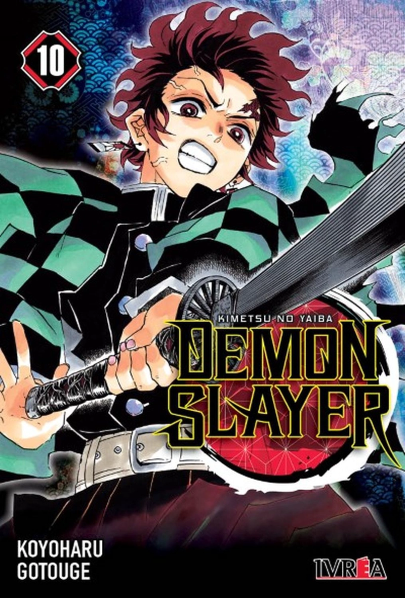MANGA DEMON SLAYER: KIMETSU NO YAIBA 10 KOYOHARU GOTOUGE - IVREA ARGENTINA