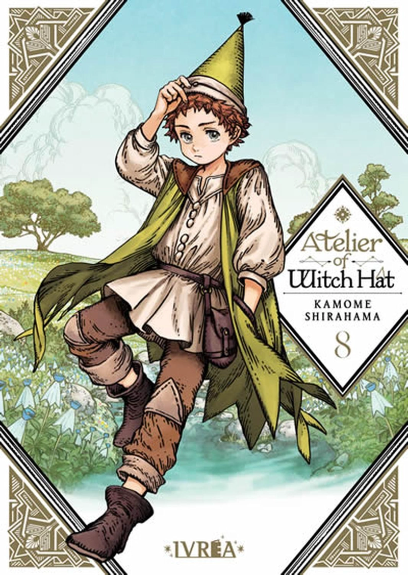 MANGA ATELIER OF WITCH HAT 08 KAMOME SHIRAHAMA - IVREA ARGENTINA - 1