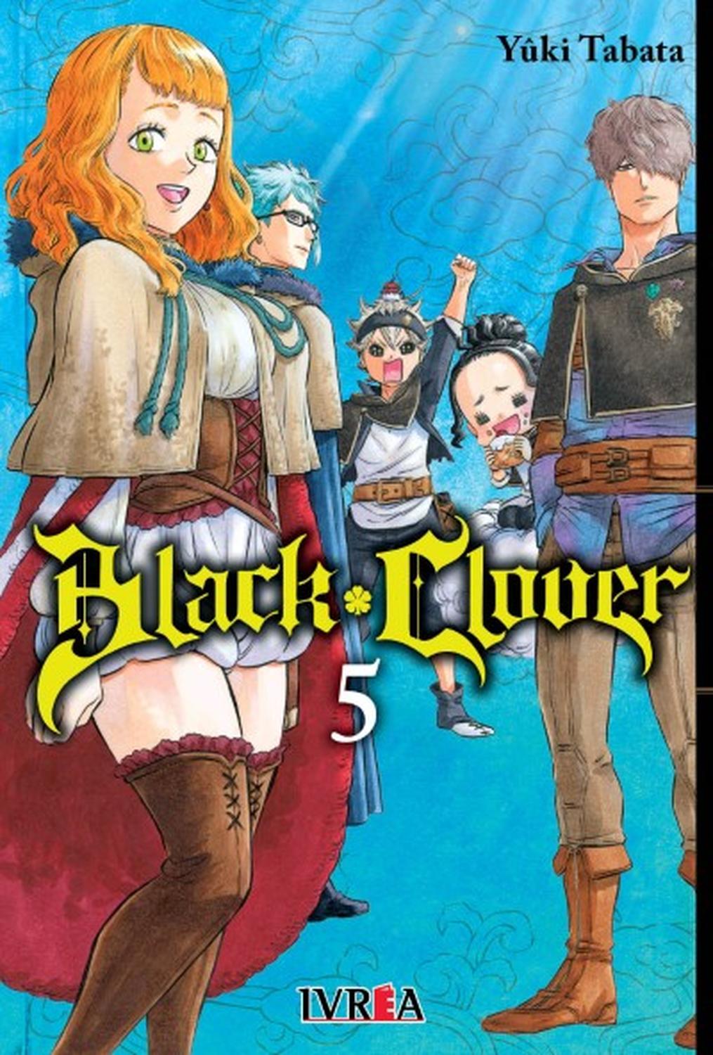 MANGA BLACK CLOVER 05 YUKI TABATA - IVREA ARGENTINA - 1