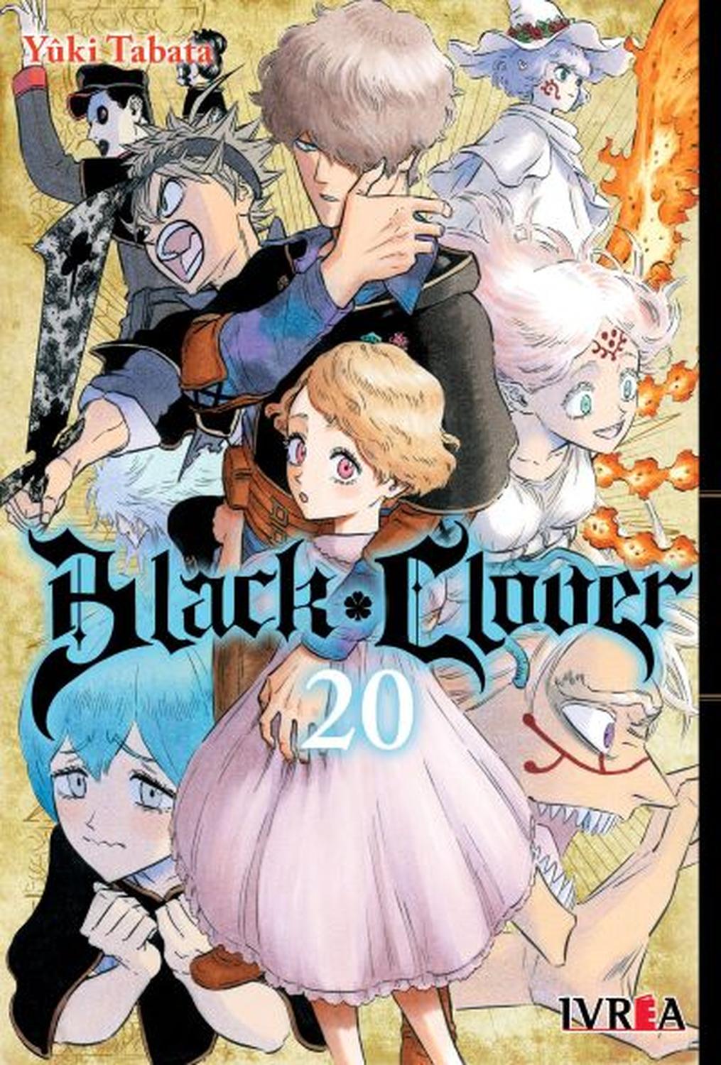 MANGA BLACK CLOVER 20 YUKI TABATA - IVREA ARGENTINA - 1