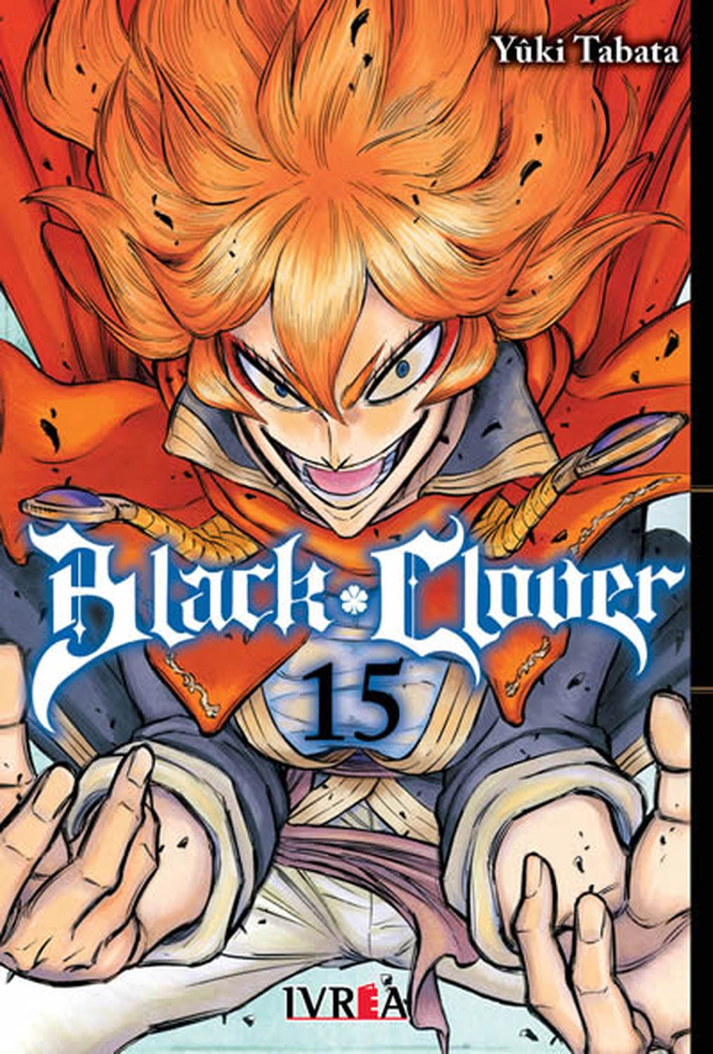 MANGA BLACK CLOVER 15 YUKI TABATA - IVREA ARGENTINA - 1