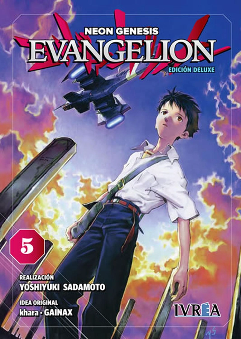 MANGA EVANGELION ED. DELUXE 05 YOSHIYUKI SADAMOTO - IVREA ARGENTINA - 1
