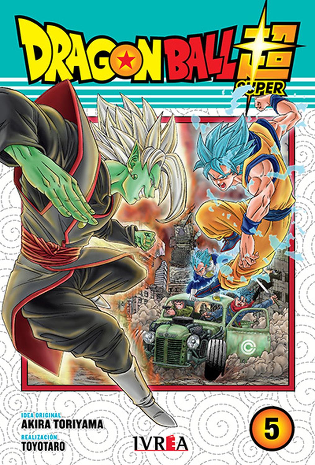 MANGA DRAGON BALL SUPER 05 AKIRA TORIYAMA - IVREA ARGENTINA - 1
