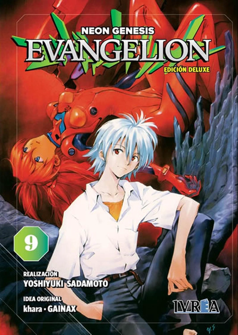 MANGA EVANGELION ED. DELUXE 09 YOSHIYUKI SADAMOTO - IVREA ARGENTINA - 1