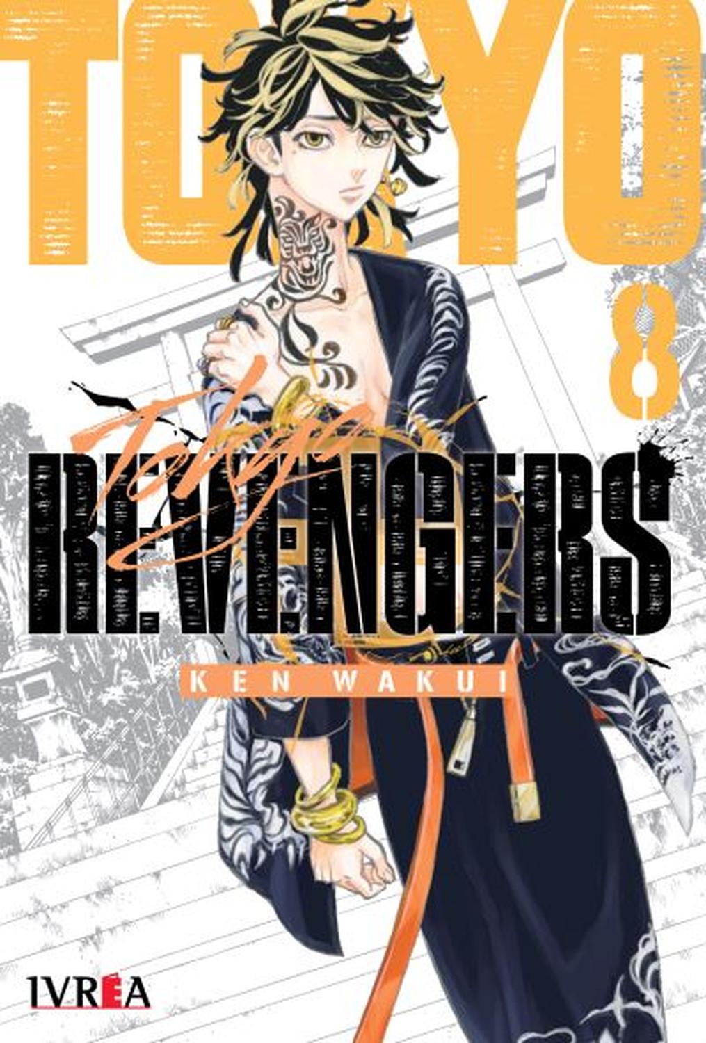MANGA TOKYO REVENGERS 08 KEN WAKUI - IVREA ARGENTINA - 1