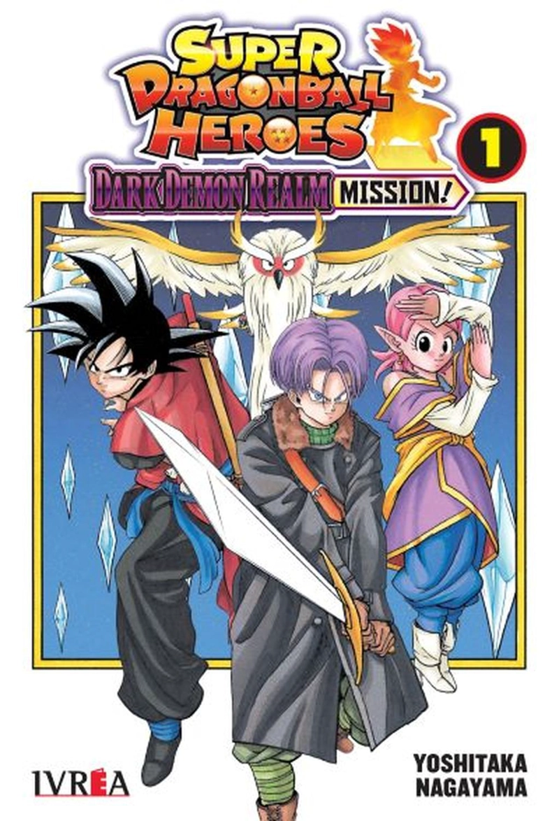 MANGA SUPER DRAGON BALL HEROES: DARK DEMON REALM MISSION! 01 IVREA ARGENTINA - 1