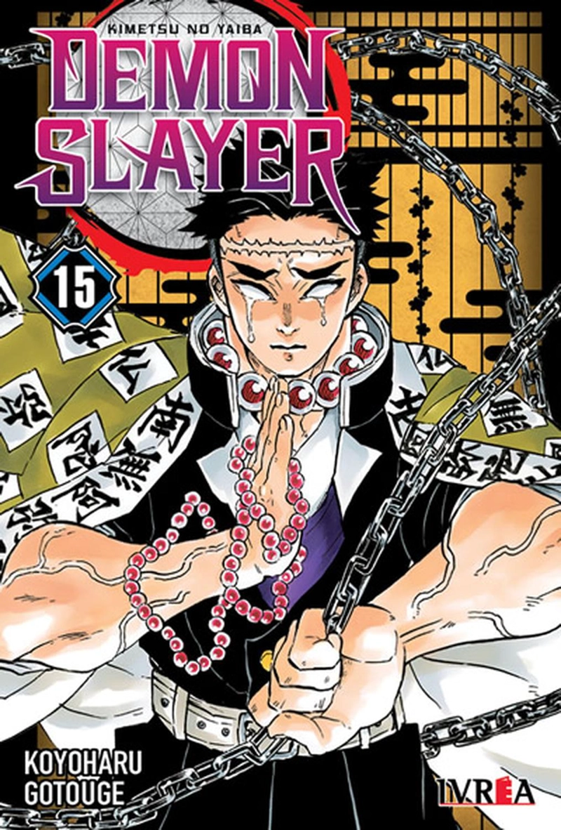 MANGA DEMON SLAYER: KIMETSU NO YAIBA 15 KOYOHARU GOTOUGE - IVREA ARGENTINA - 1