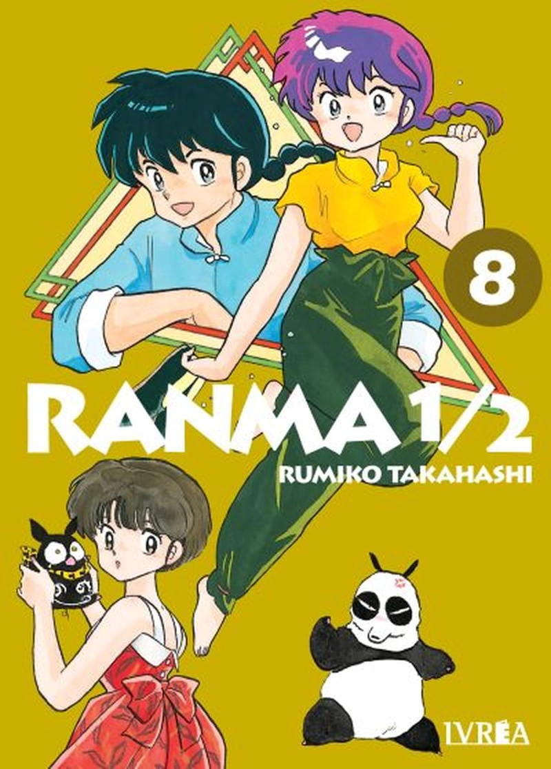 MANGA RANMA 1/2 08 RUMIKO TAKAHASHI - IVREA ARGENTINA - 1