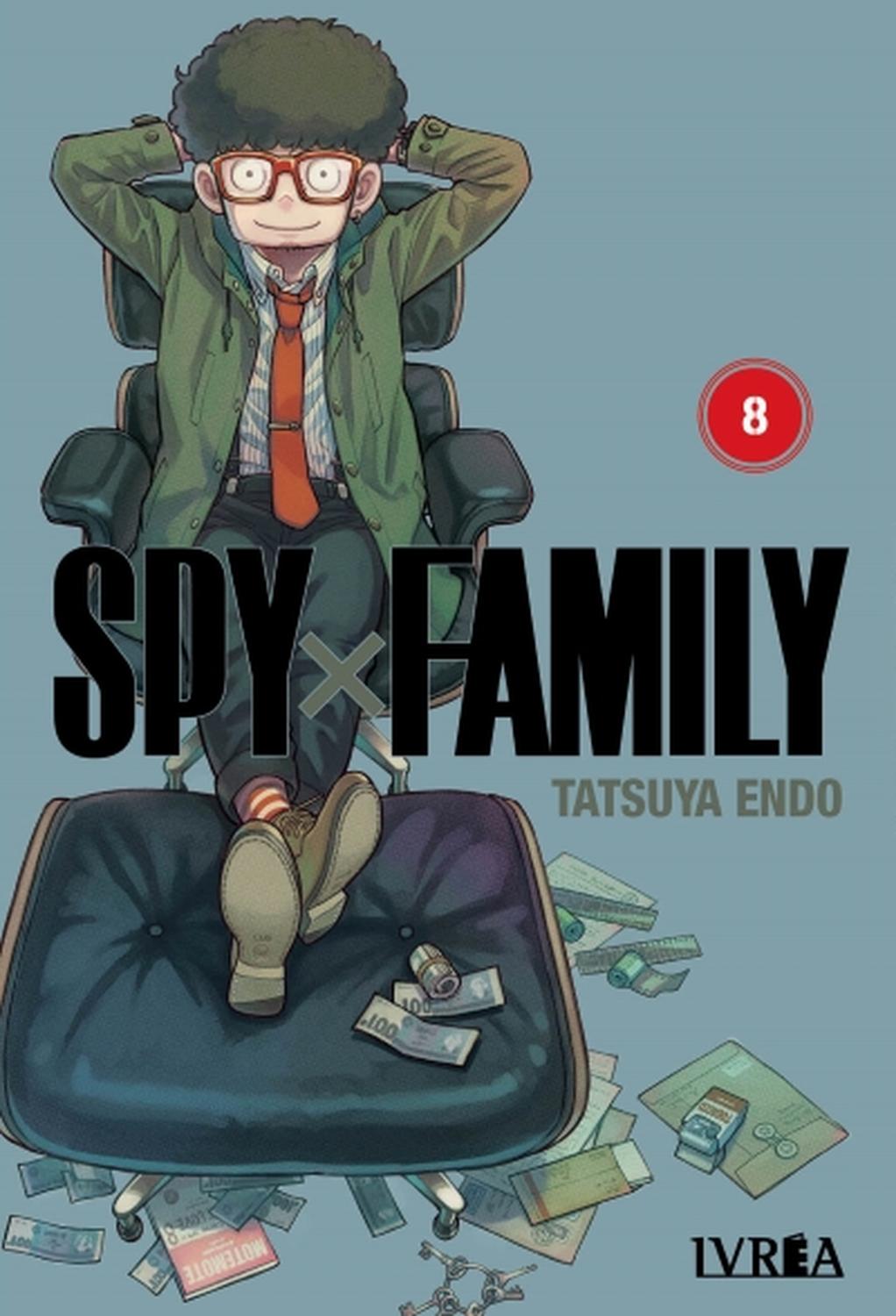 MANGA SPY X FAMILY 08 TATSUYA ENDO - IVREA ARGENTINA - 1