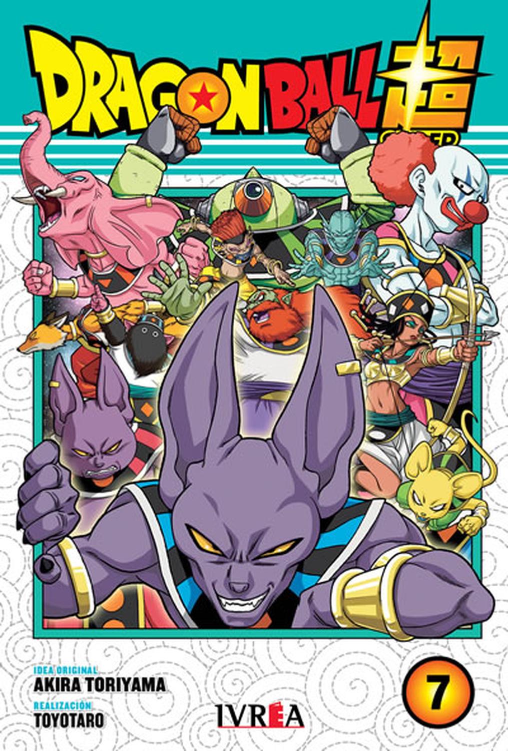 MANGA DRAGON BALL SUPER 07 AKIRA TORIYAMA - IVREA ARGENTINA - 1