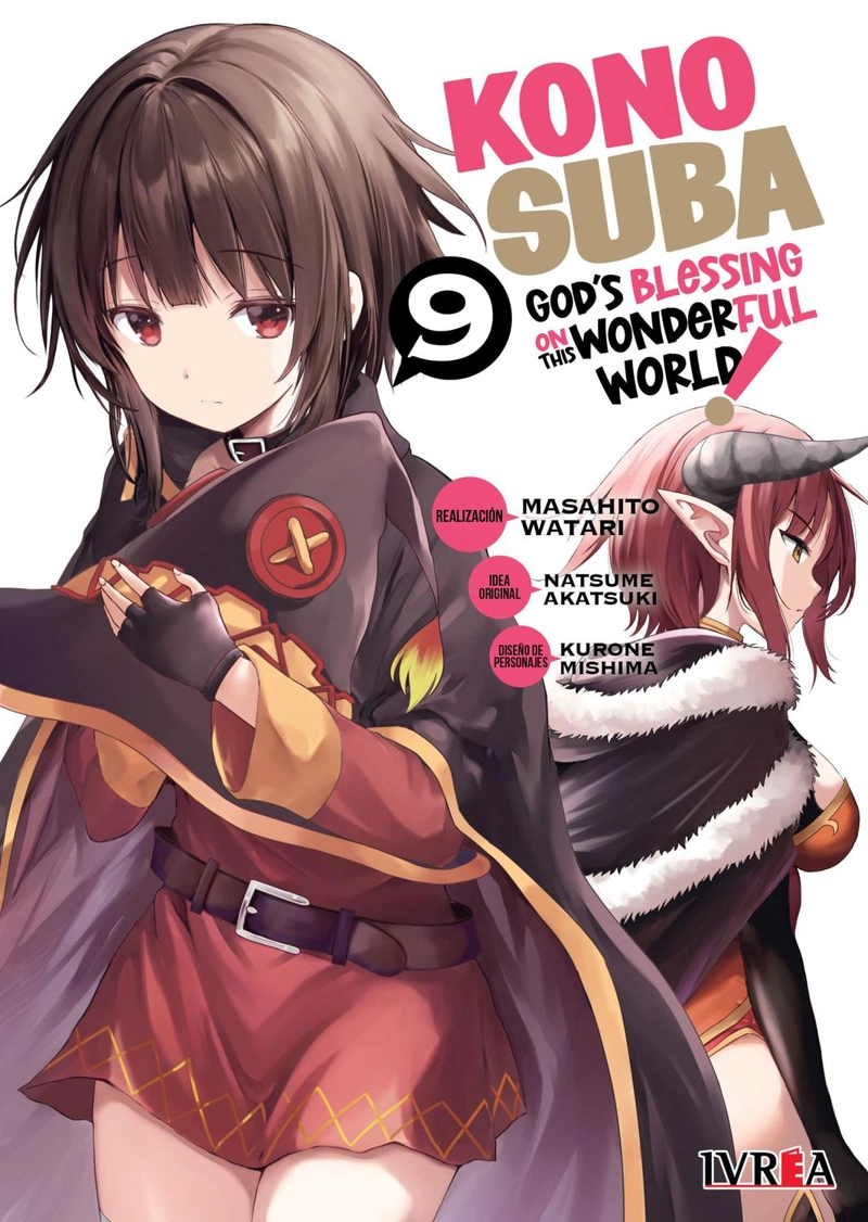 MANGA KONOSUBA! 09 IVREA ARGENTINA - 1
