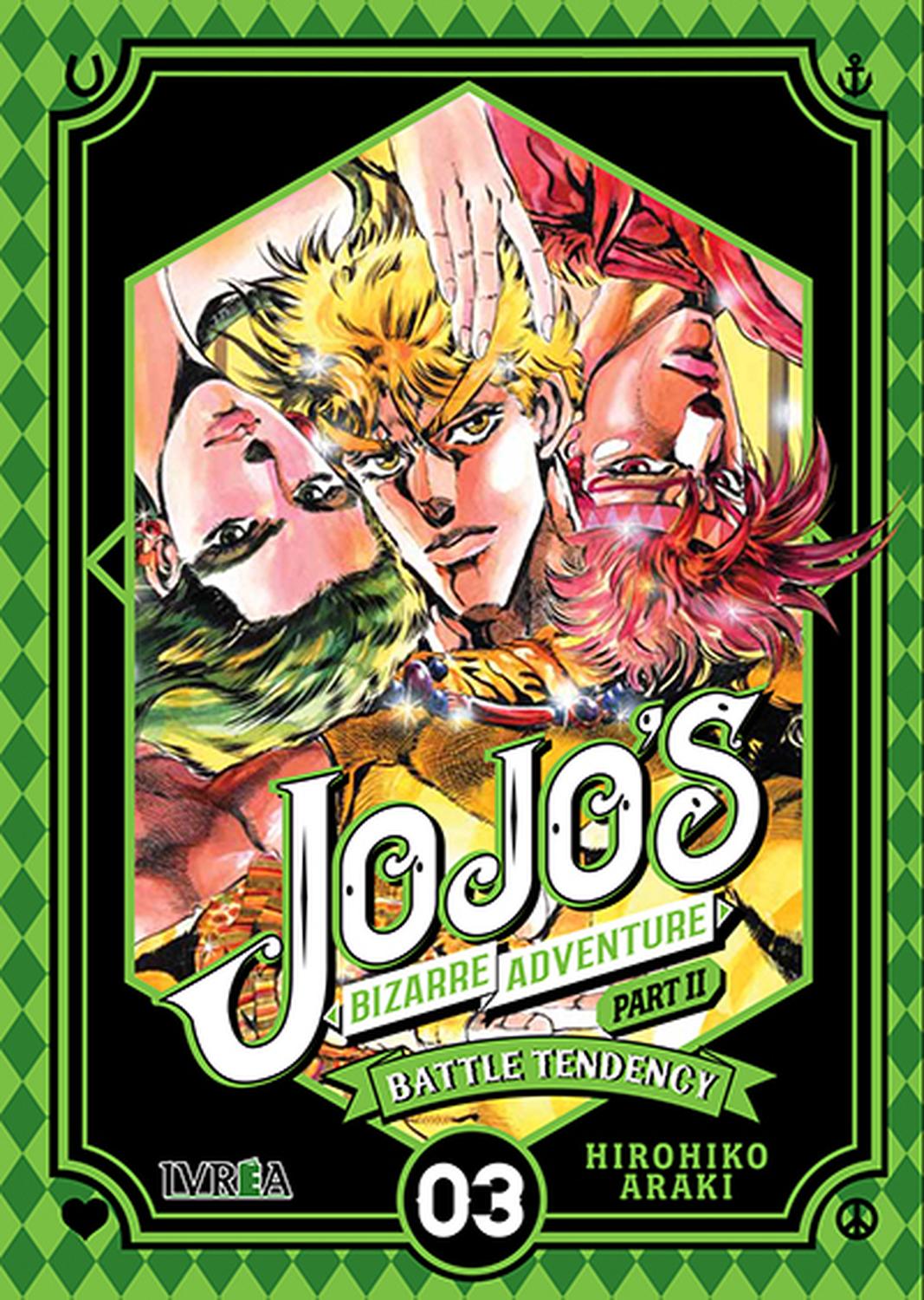 MANGA JOJO'S BIZARRE ADVENTURE PARTE 2 BATTLE TENDENCY 03 - 1