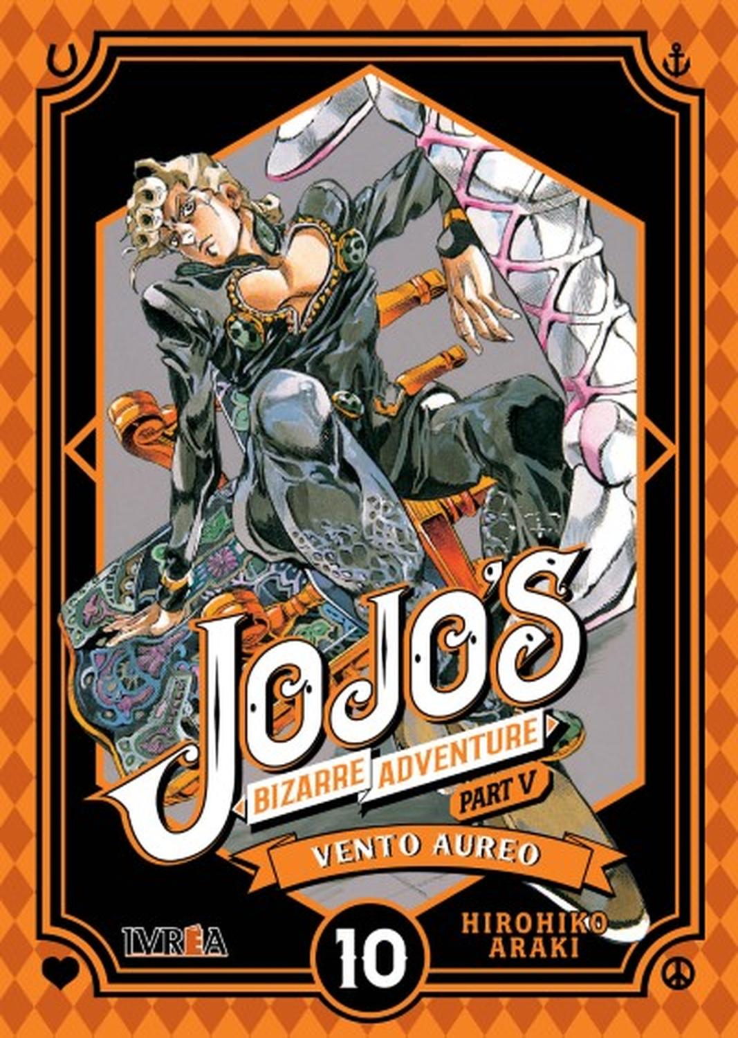 MANGA JOJO'S BIZARRE ADVENTURE PARTE 5 VENTO AUREO 10 - 1