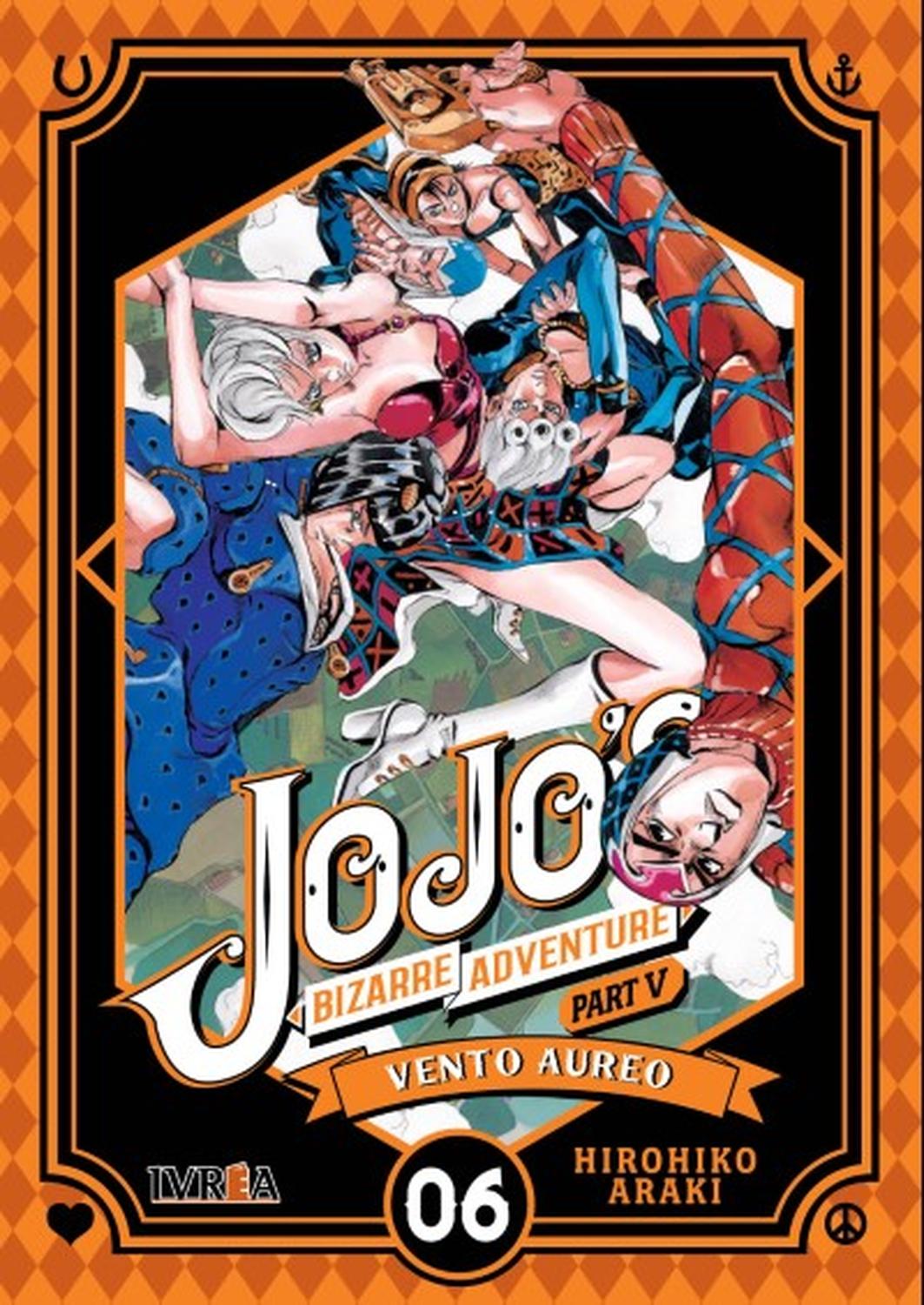 MANGA JOJO'S BIZARRE ADVENTURE PARTE 5 VENTO AUREO 06 - 1