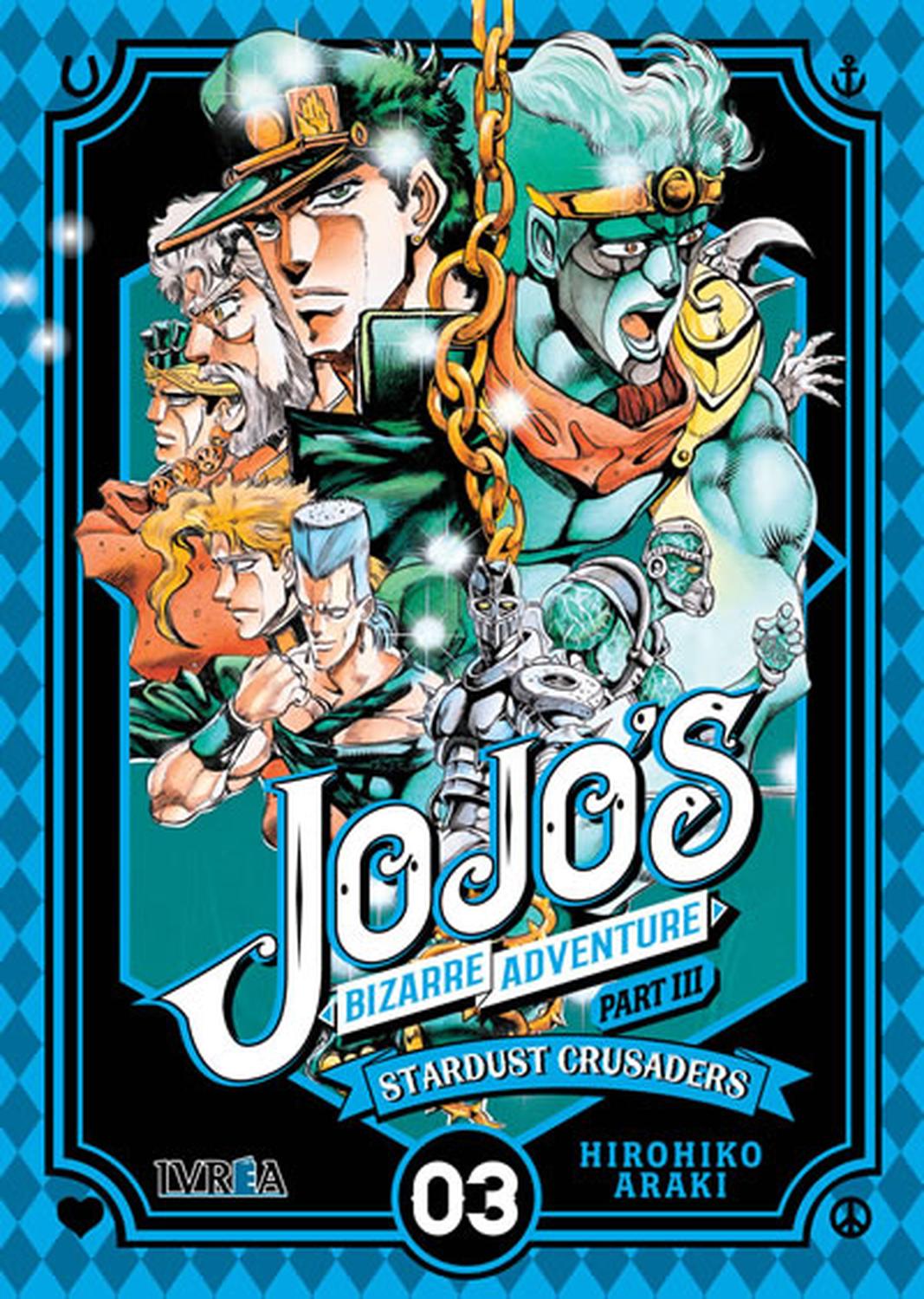 MANGA JOJO'S BIZARRE ADVENTURE PARTE 3 STARDUST CRUSADERS 03 - 1