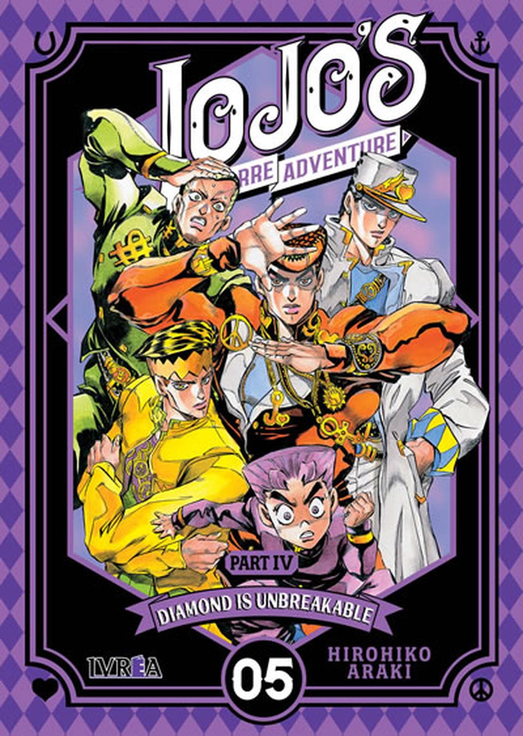 MANGA JOJO'S BIZARRE ADVENTURE PARTE 4 DIAMOND IS UNBREAKABLE 05 - 1