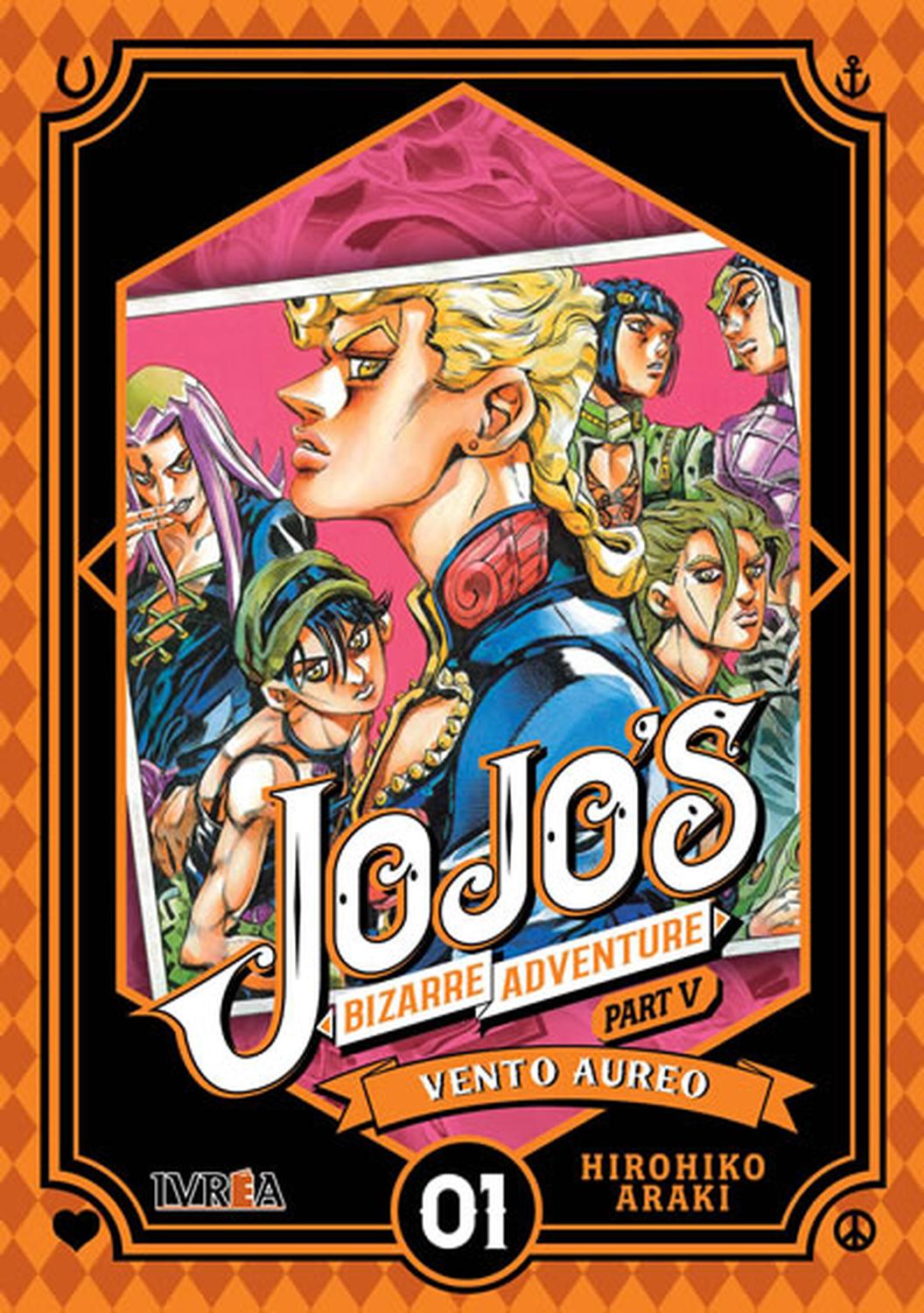 MANGA JOJO'S BIZARRE ADVENTURE PARTE 5 VENTO AUREO 01 - 1