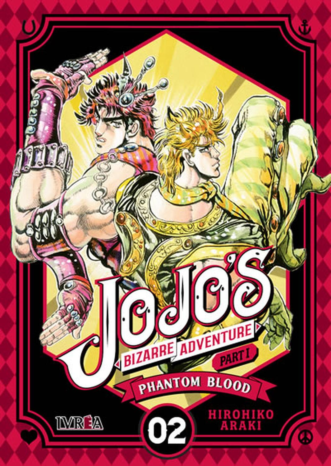 MANGA JOJO'S BIZARRE ADVENTURE PARTE 1 PHANTOM BLOOD 02 - 1