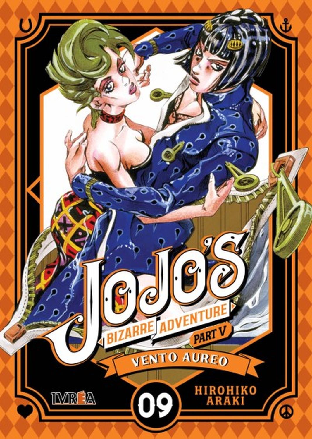 MANGA JOJO'S BIZARRE ADVENTURE PARTE 5 VENTO AUREO 09 - 1