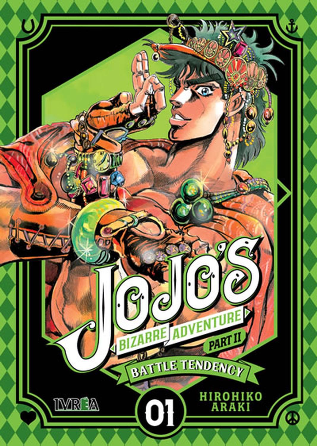 MANGA JOJO'S BIZARRE ADVENTURE PARTE 2 BATTLE TENDENCY 01 - 1