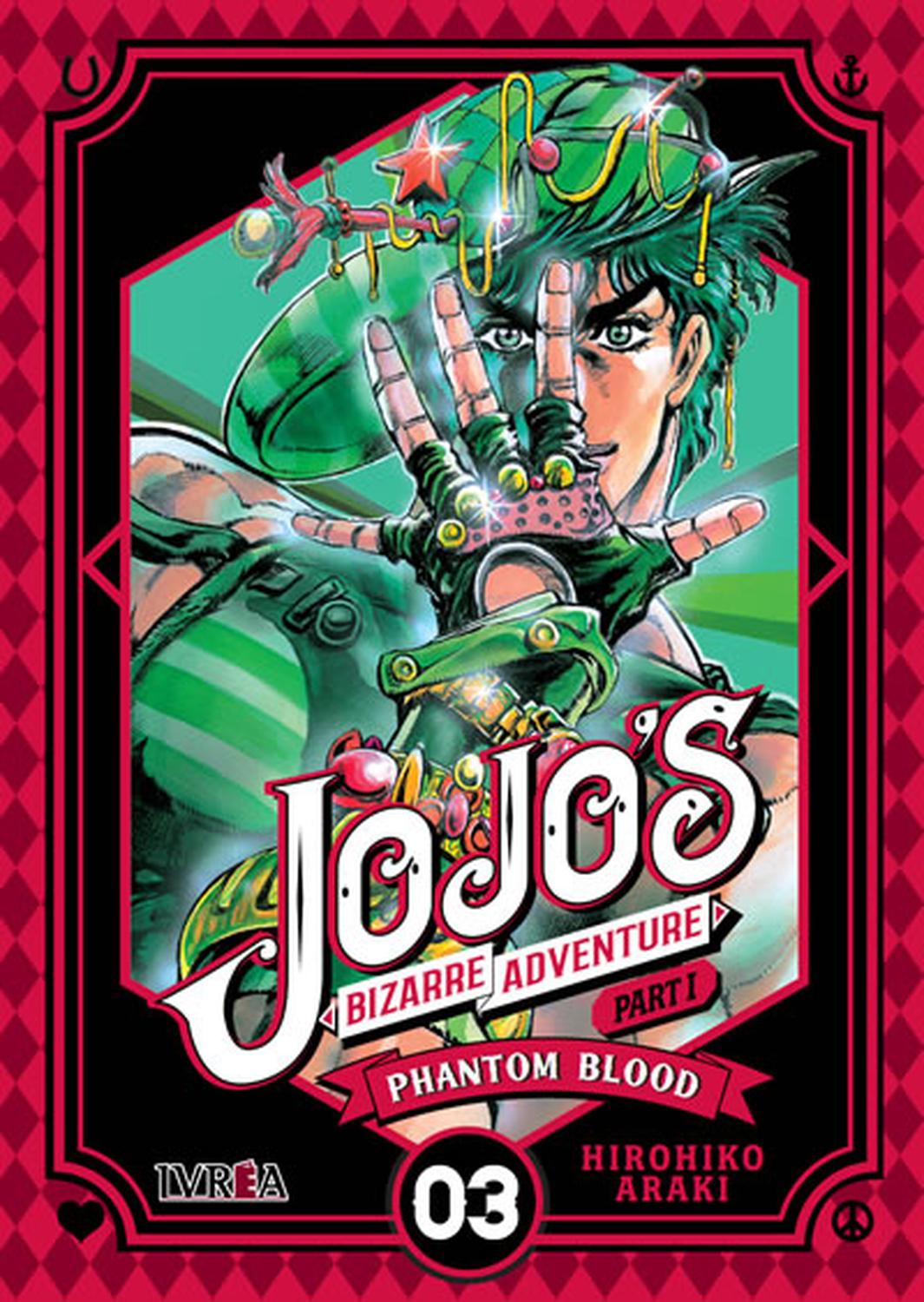 MANGA JOJO'S BIZARRE ADVENTURE PARTE 1 PHANTOM BLOOD 03 - 1