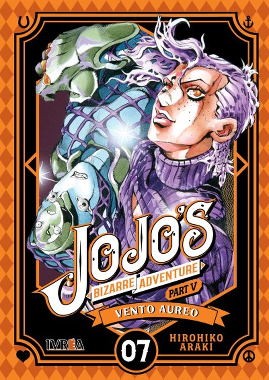 MANGA JOJO'S BIZARRE ADVENTURE PARTE 5 VENTO AUREO 07 - 1