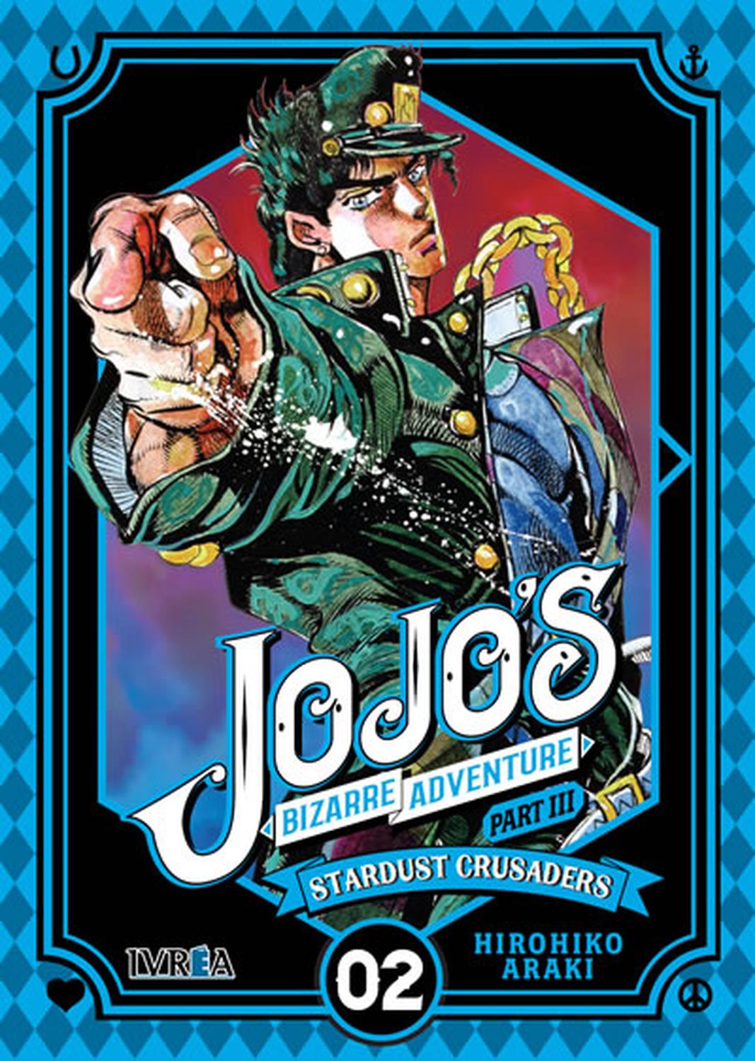 MANGA JOJO'S BIZARRE ADVENTURE PARTE 3 STARDUST CRUSADERS 02 - 1