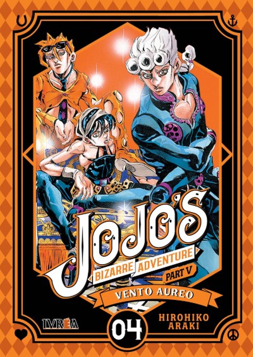MANGA JOJO'S BIZARRE ADVENTURE PARTE 5 VENTO AUREO 04 - 1