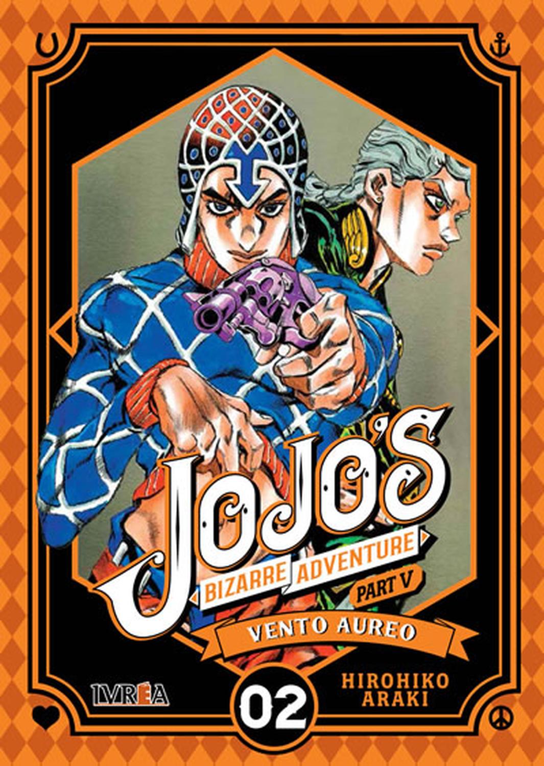 MANGA JOJO'S BIZARRE ADVENTURE PARTE 5 VENTO AUREO 02 - 1