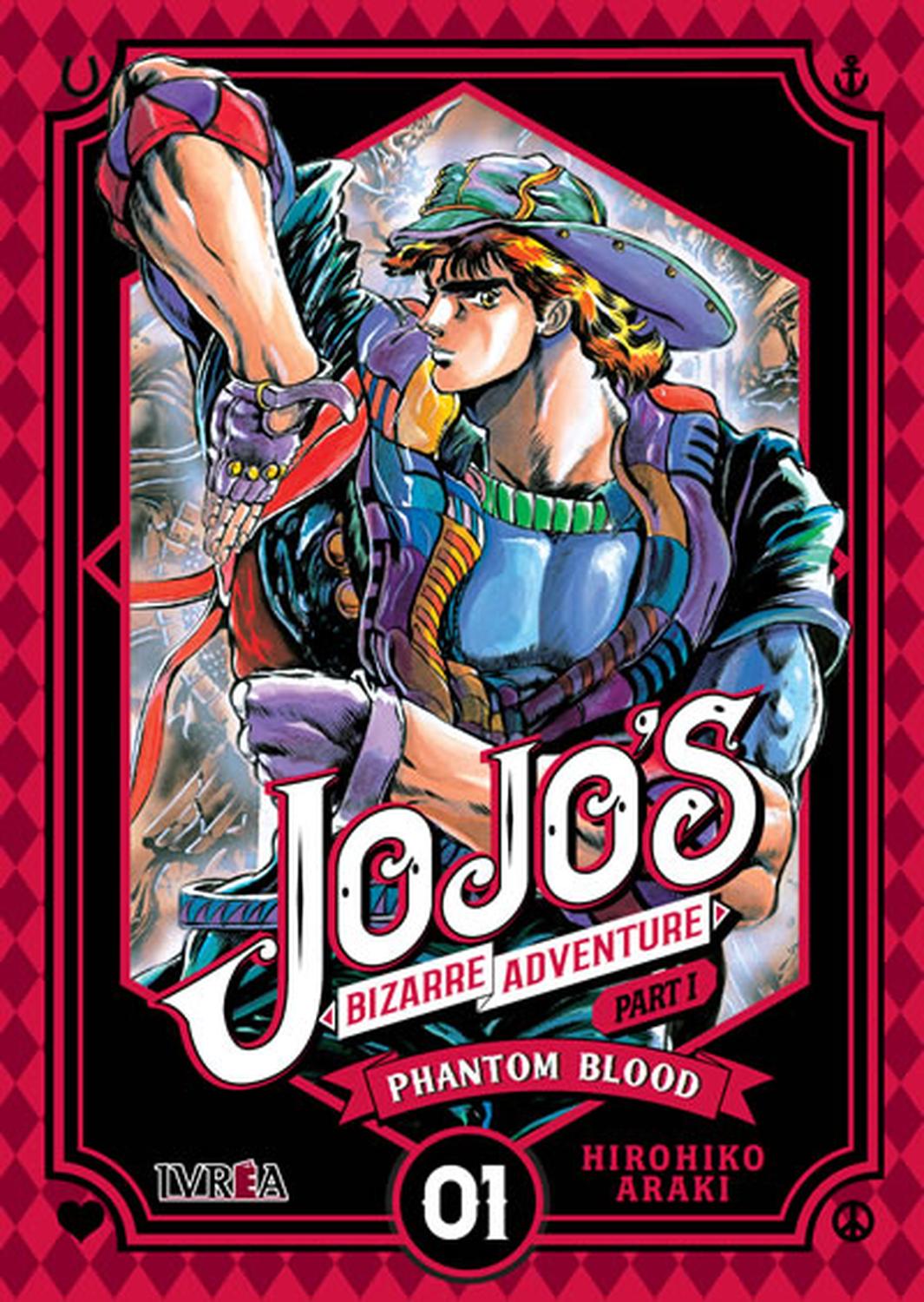 MANGA JOJO'S BIZARRE ADVENTURE PARTE 1 PHANTOM BLOOD 01