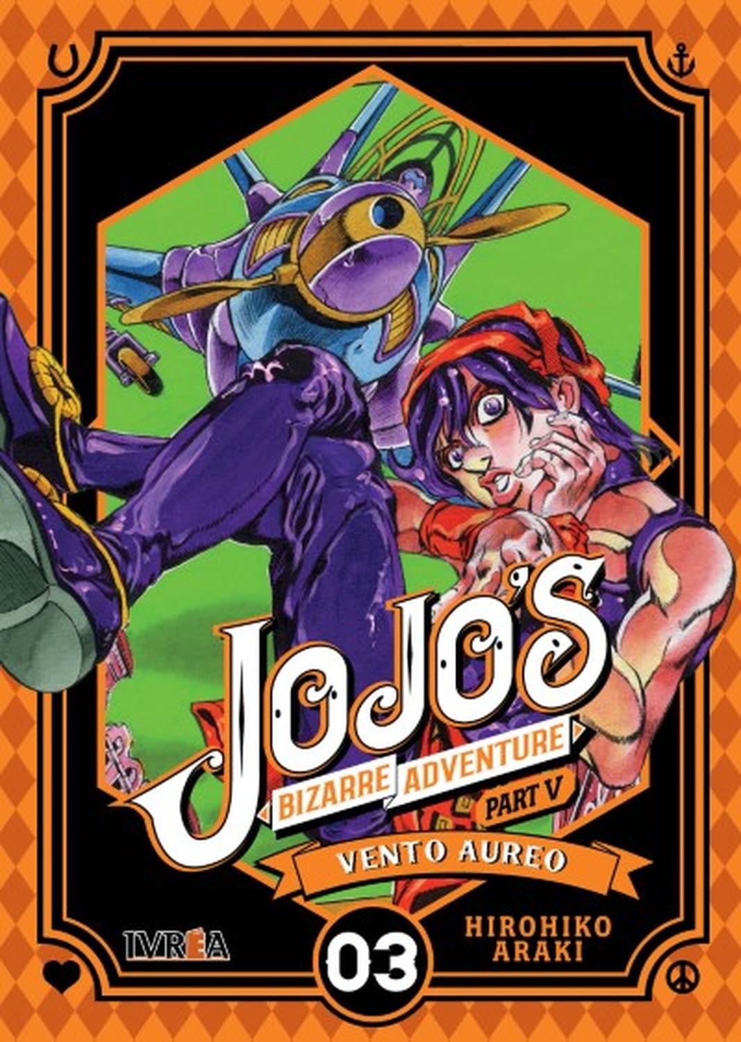 MANGA JOJO'S BIZARRE ADVENTURE PARTE 5 VENTO AUREO 03 - 1