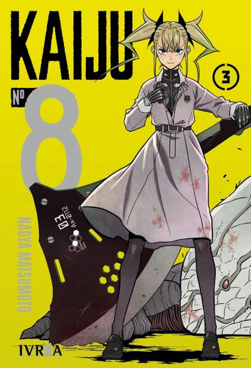 MANGA KAIJU N8 03 IVREA ARGENTINA - 1