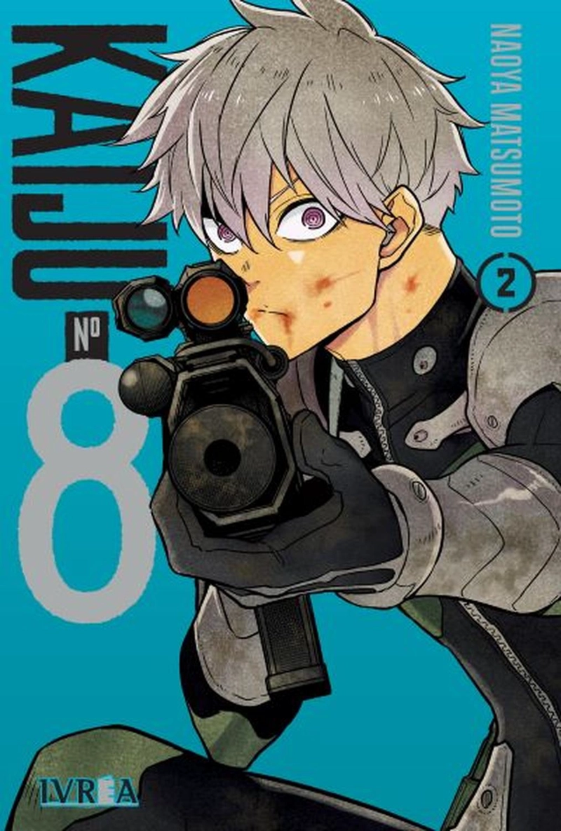 MANGA KAIJU N8 02 IVREA ARGENTINA - 1