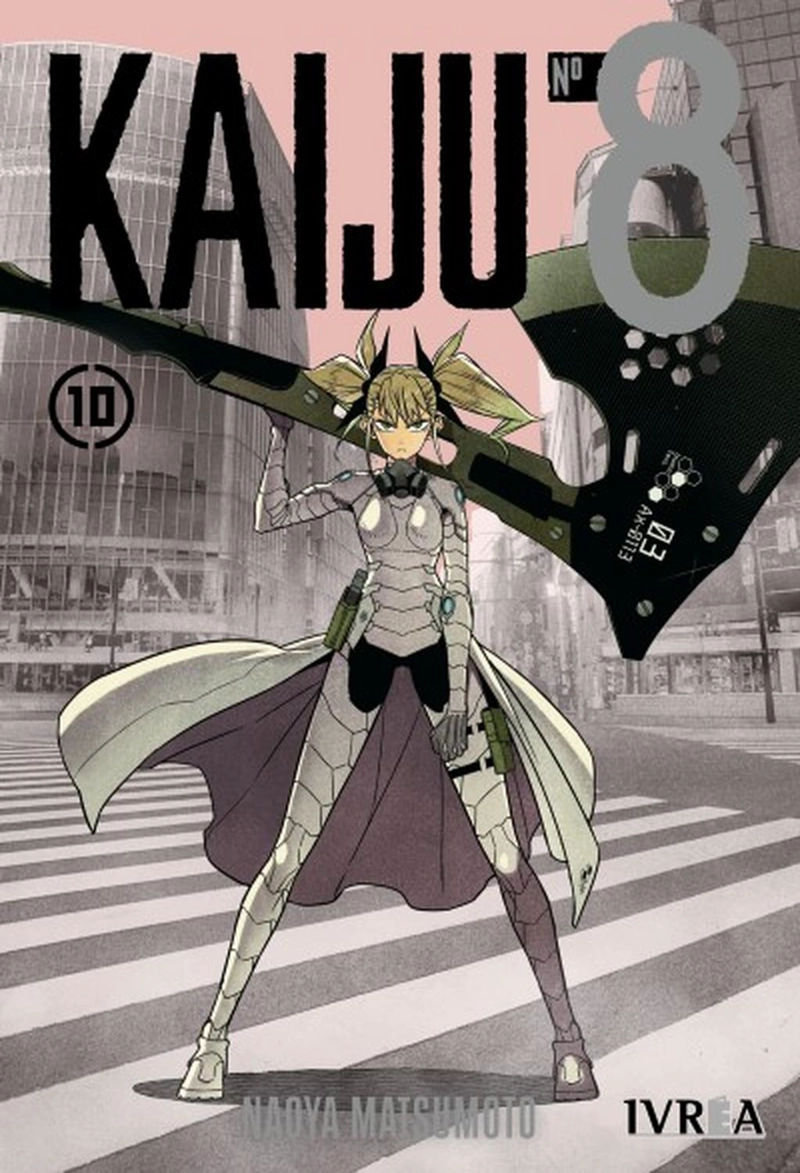 MANGA KAIJU N8 10 IVREA ARGENTINA - 1