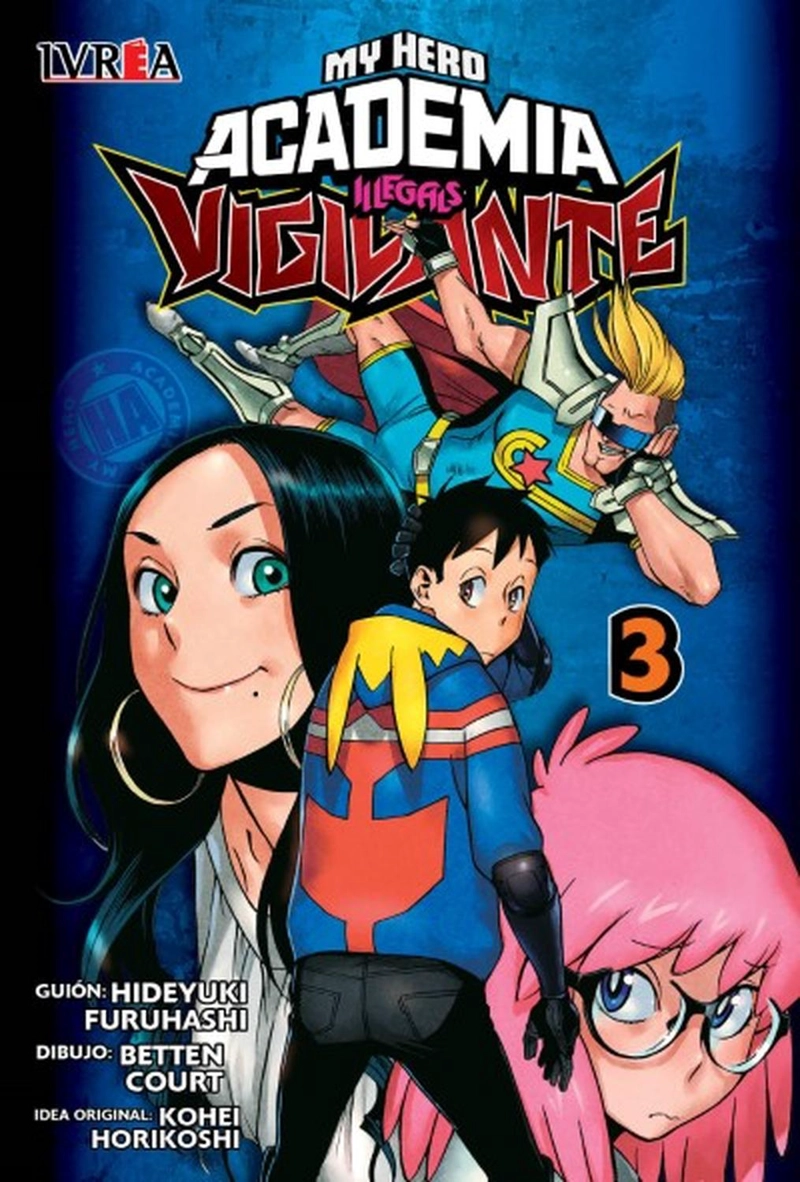 MANGA MY HERO ACADEMIA ILLEGALS VIGILANTE 03 - 1
