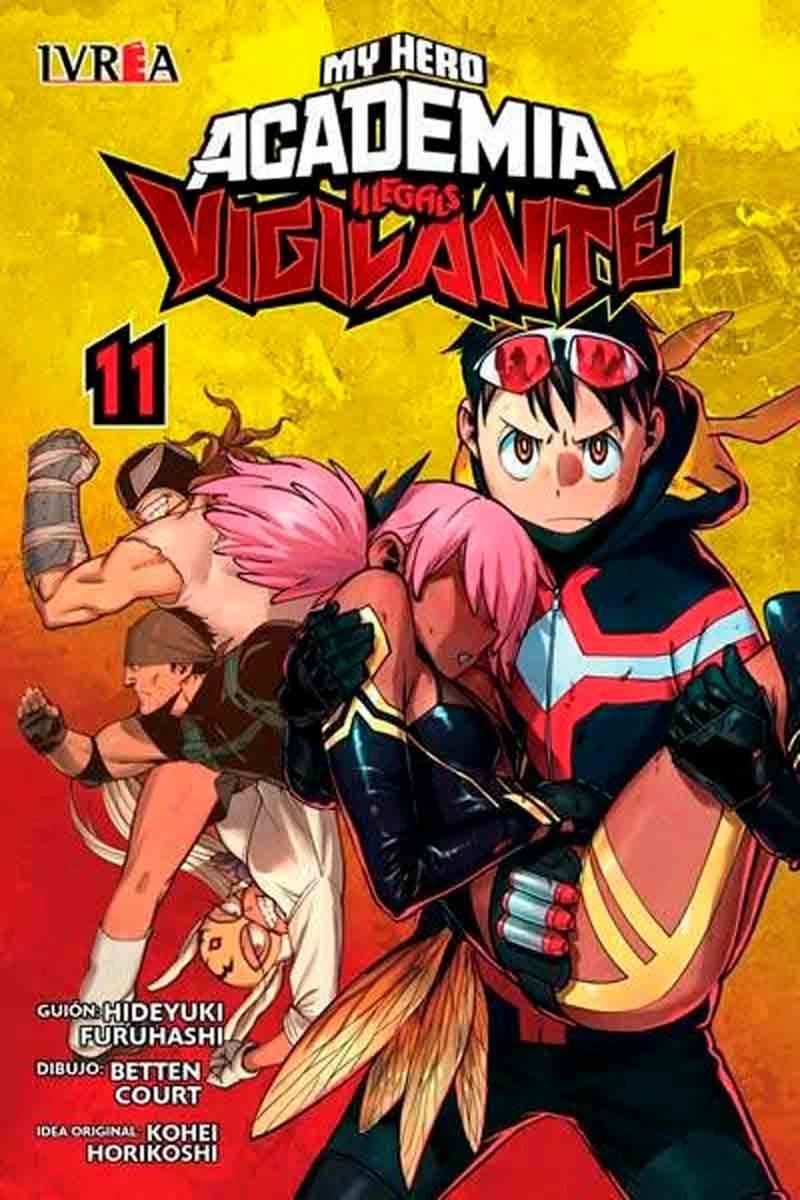 MANGA MY HERO ACADEMIA ILLEGALS VIGILANTE 11 - 1