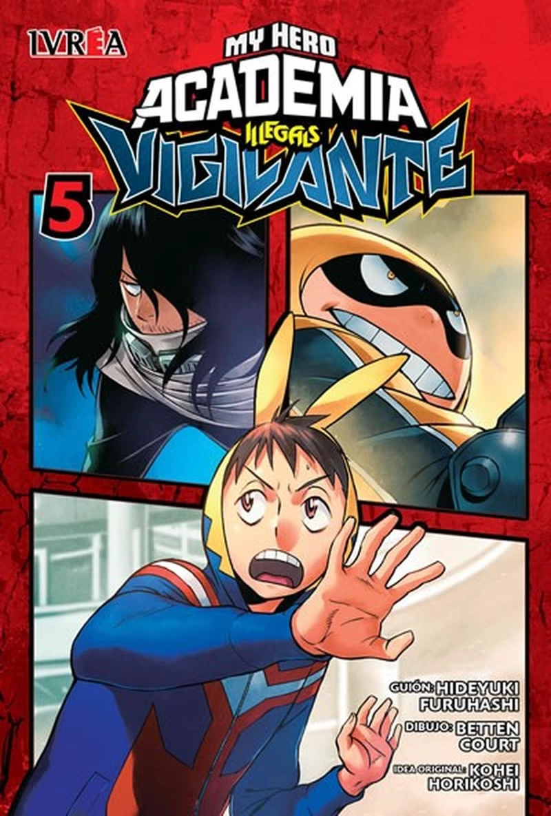 MANGA MY HERO ACADEMIA ILLEGALS VIGILANTE 05 - 1