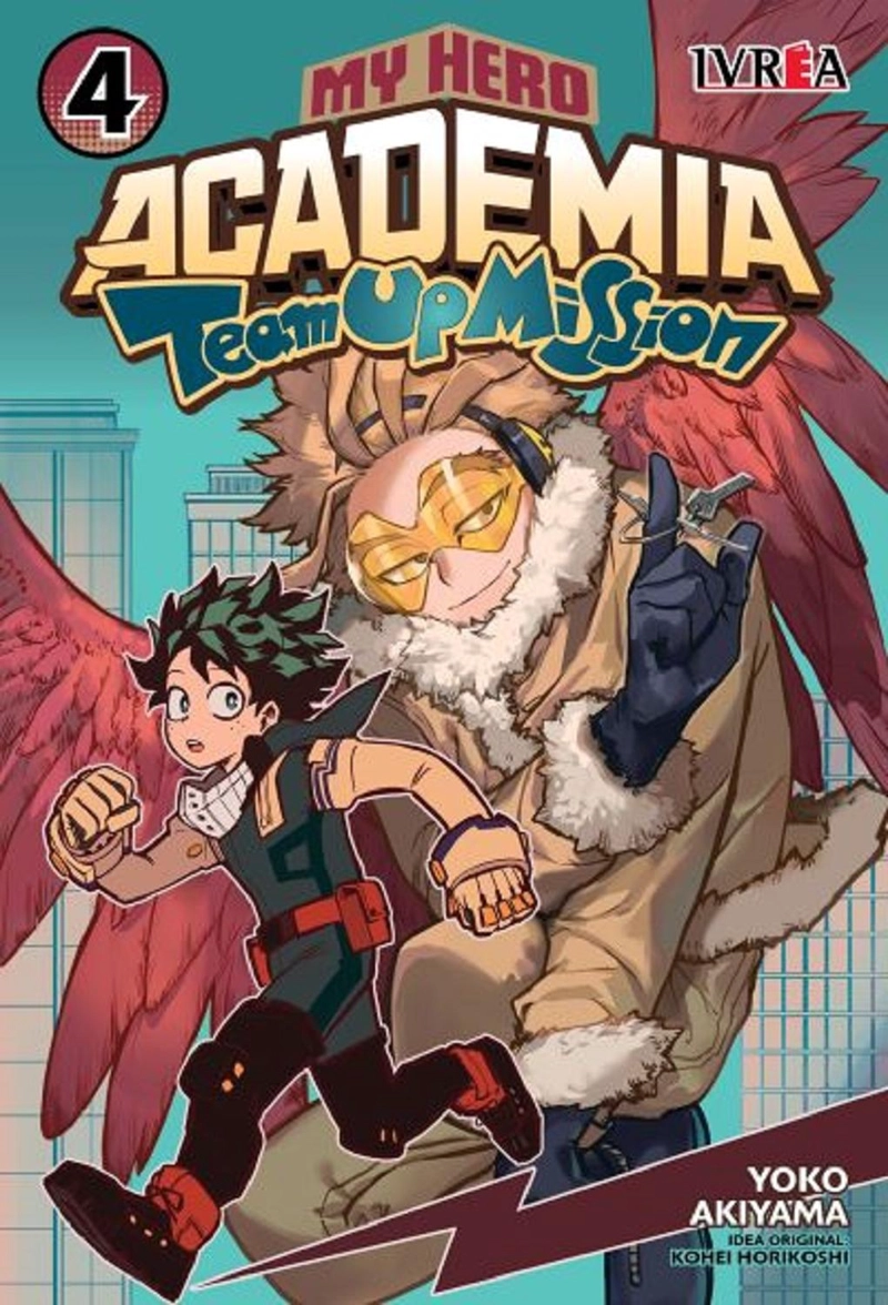 MANGA MY HERO ACADEMIA TEAM UP MISSION 04 - 1