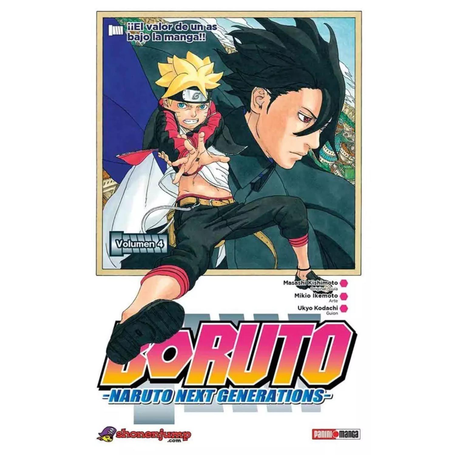 MANGA BORUTO 04 PANINI - 1